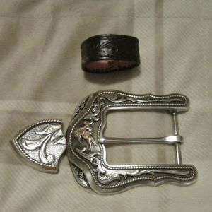 Antique belt buckle